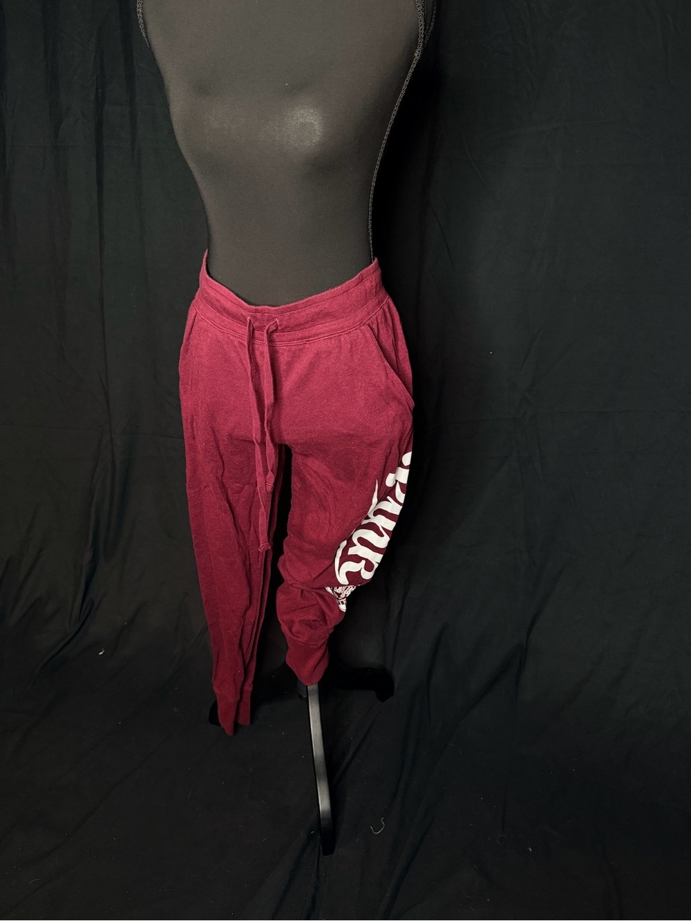VS PINK Burgundy  Sweatpants